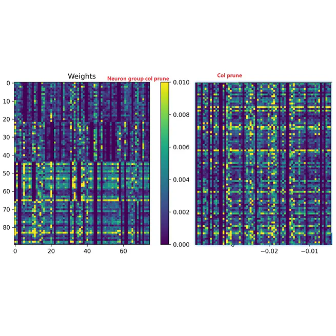 Structured Pruning in Implicit Neural Representations