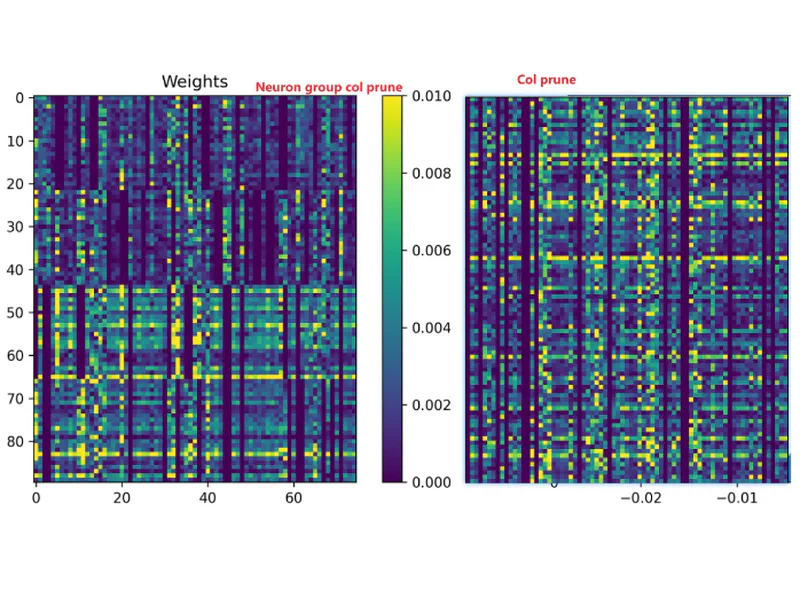 Structured Pruning in Implicit Neural Representations